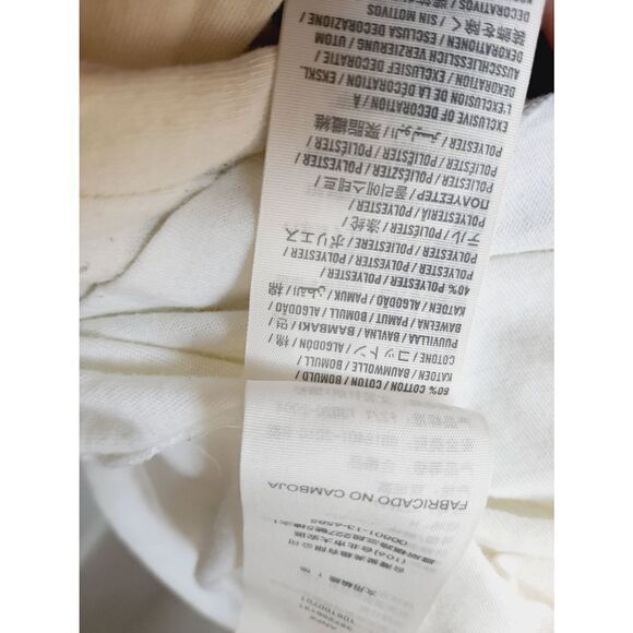 Hollister white pink embroidered long sleeve knit top - Picture 5 of 5